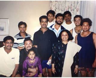 Nostalgia: A rare picture of Indian cricketers from the 90s