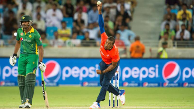 Chris Jordan (right) got his yorkers right in the super over &Acirc;&copy; AFP