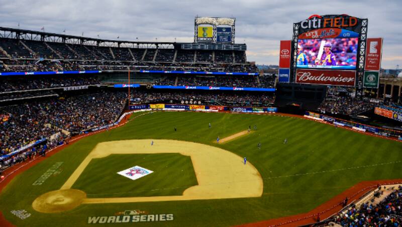 The Citi Field Stadium in New York during the first Cricket All Stars match &Acirc;&copy; Getty Images