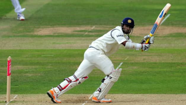 Abhinav Mukund remained unbeaten on 114 off 145 balls © Getty Images