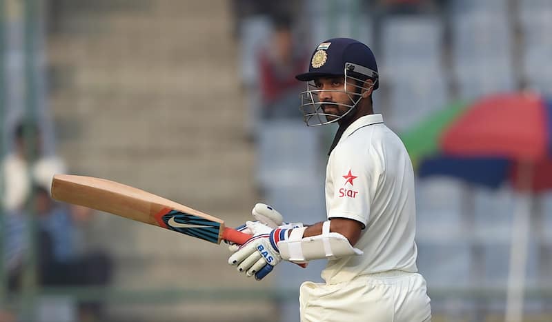 Ajinkya Rahane was man of the match against South Africa at Delhi &Acirc;&copy; Getty Images