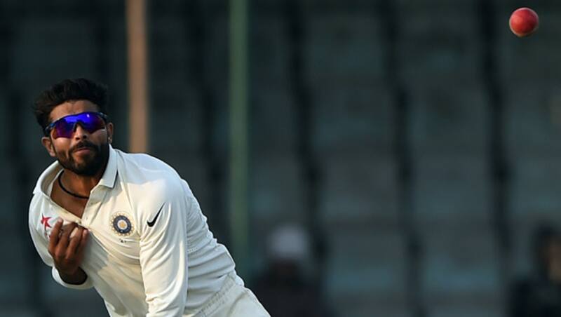 Ravindras Jadeja finished with figures of 5 for 30 in the first innings of fourth test vs South Africa &Acirc;&copy; AFP