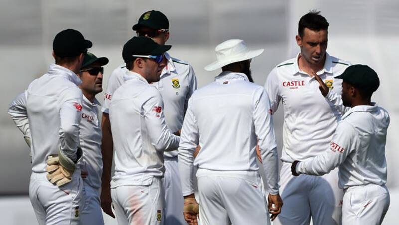 South-Africa's-Kyle-Abbott-(2R)-celebrates