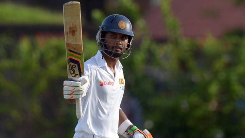 मैच के तीसरे दिन दिनेश चंडीमल के ऊपर श्रीलंकाई बल्लेबाजी का दारोमदार होगा © AFP (File Photo)