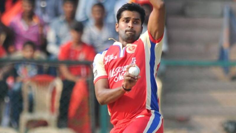 R Vinay Kumar recorded figures of 2 for 28 &copy; IANS (File Photo)