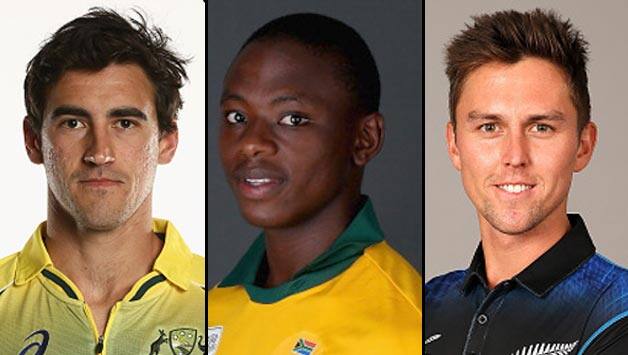 Mitchell Starc, Kagiso Rabada and Trent Boult (Photo courtesy: Getty Images)