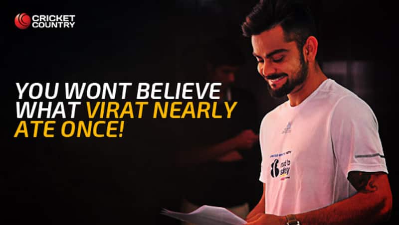 विराट कोहली रविवार को मुंबईमें अपने ब्रांड को प्रमोट करने पहुंचे © PTI