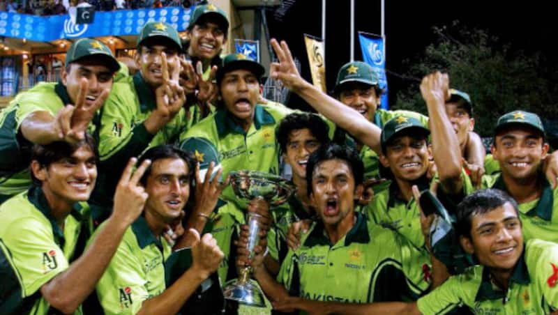 The Pakistani boys celebrating with the coveted trophy &Acirc;&copy; Getty Images