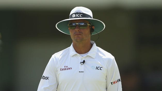 Richard Kettleborough was hot on the shin in the 4th ODI between India and Australia, for which he was hospitalised © Getty Images
