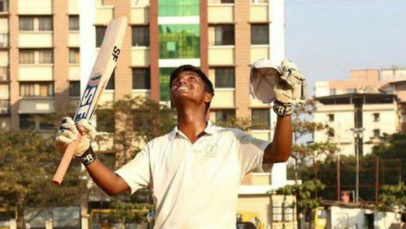 प्रनव धनवाड़े Photo courtesy: Cricfit