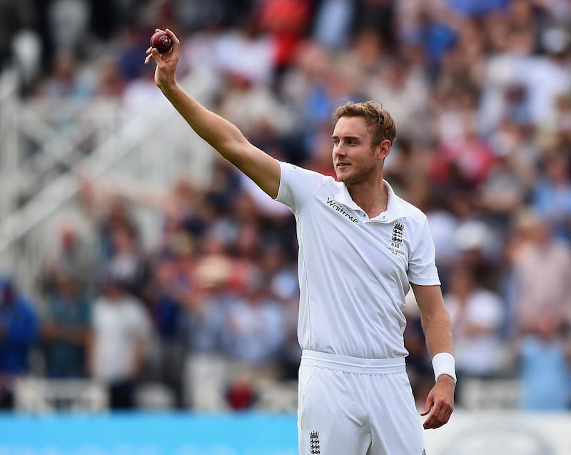 Stuart Broad decimated Australia picking 8 for 15 © Getty Images