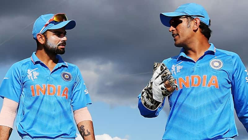 विराट कोहली और एमएस धोनी    © Getty Images