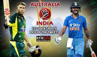 Pick of the tweets: Australia vs India, 1st ODI at Perth