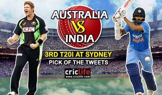 Pick of the tweets: Australia vs India, 3rd T20I at Sydney