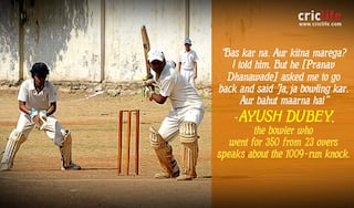How Pranav Dhanawade bullied the ‘little’ bowlers