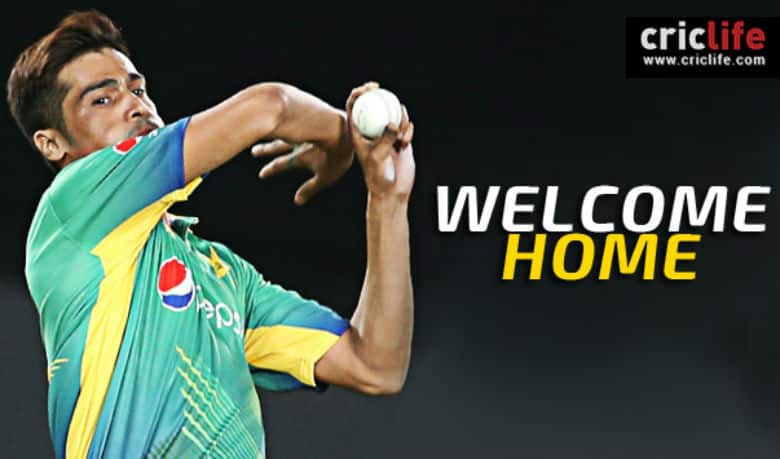 Welcome home, Mohammad Amir