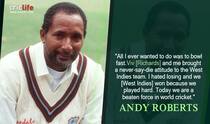 Andy Roberts opens up on his heydays and the current West Indian scenario