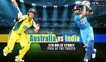 Pick of the tweets: Australia vs India, 5th ODI at Sydney