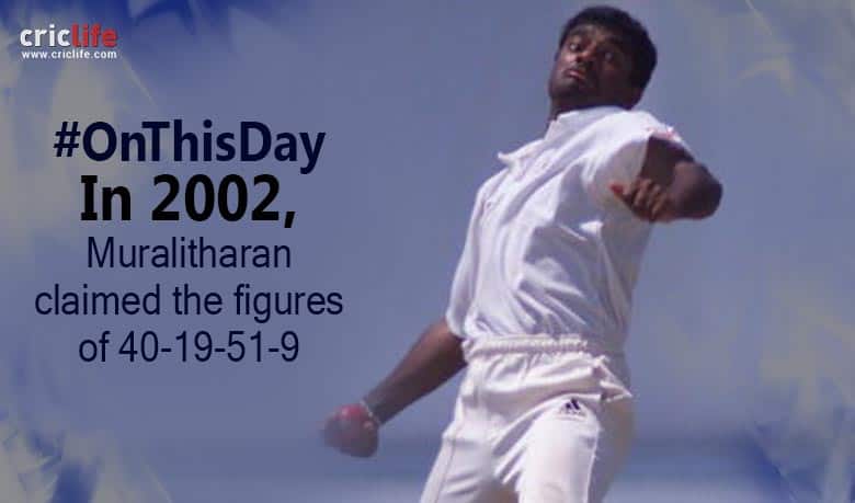When Muttiah Muralitharan came close to taking the ‘perfect-10’