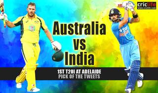 Pick of the tweets: Australia vs India, 1st T20I at Adelaide