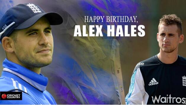 As a 15-year-old, Hales hit 55 runs off one over © Getty Images