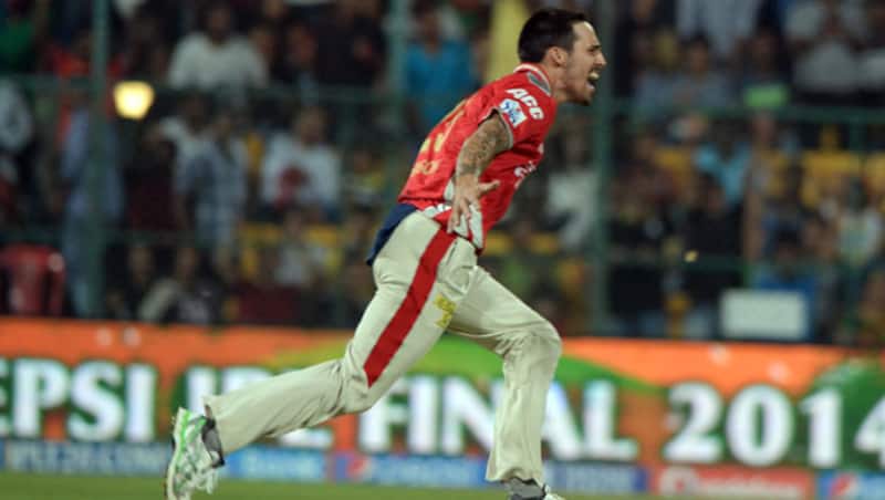 Mitchell Johnson plays for Kings XI Punjab in the Indian Premier League &copy; IANS