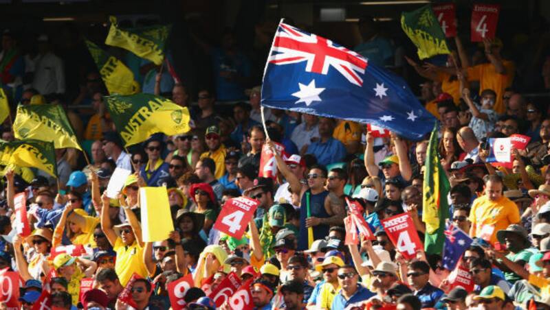 Australian fans &Acirc;&copy; Getty Images
