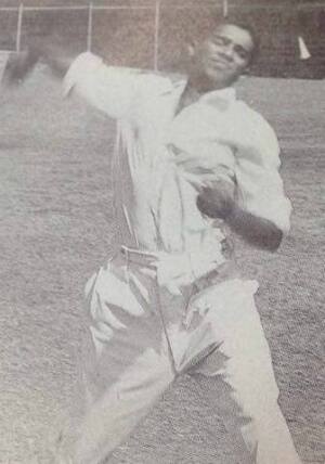Baloo Gupte's effort in the match was as heroic as any in history.