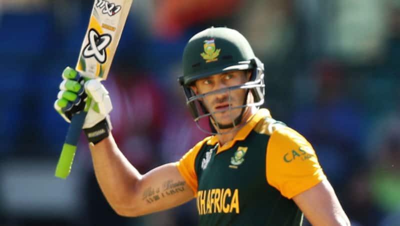 Faf du Plessis will look to play a key role with the bat in the second T20I &copy; Getty Images