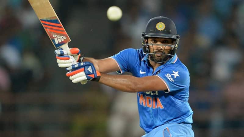 Rohit Sharma was dismissed for a healthy 42 &copy; AFP (File Photo)