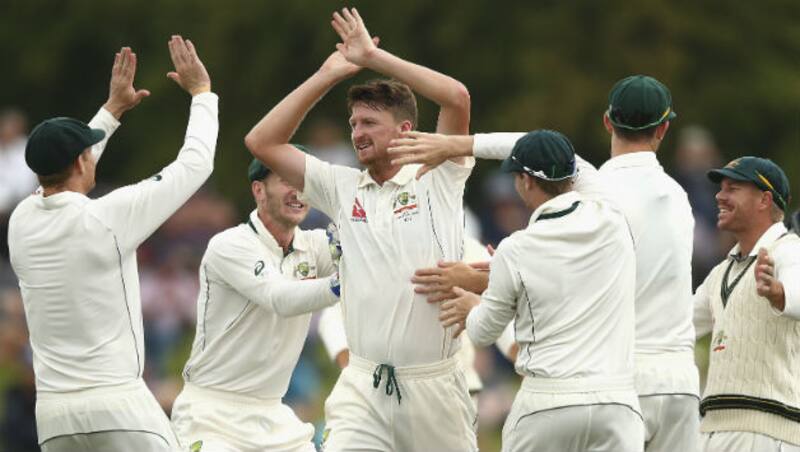 Jackson Bird picked up three wickets in two overs &copy; Getty Images