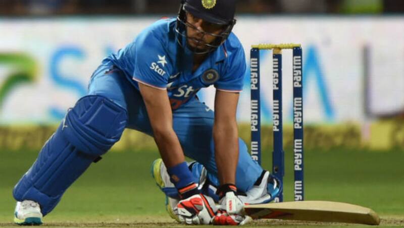 Most Indian batsmen failed to adapt to the lively conditions; Yuvraj Singh (above) was only one of them. Image courtesy: AFP