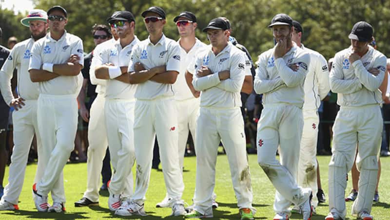 New Zealand were beaten 2-0 at home by Australia &copy; Getty Images