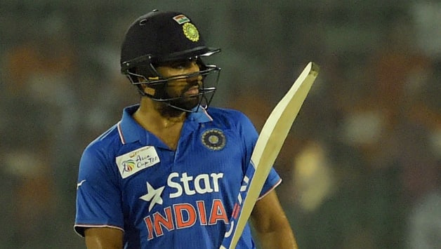 Rohit Sharma slammed his 10th T20I fifty on Wednesday © AFP