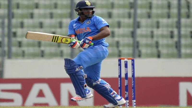 Sarfaraz Khan scored 51 from 69 balls in ICC Under 19 Cricket World Cup 2016 final on Sunday &Acirc;&copy; Getty Images