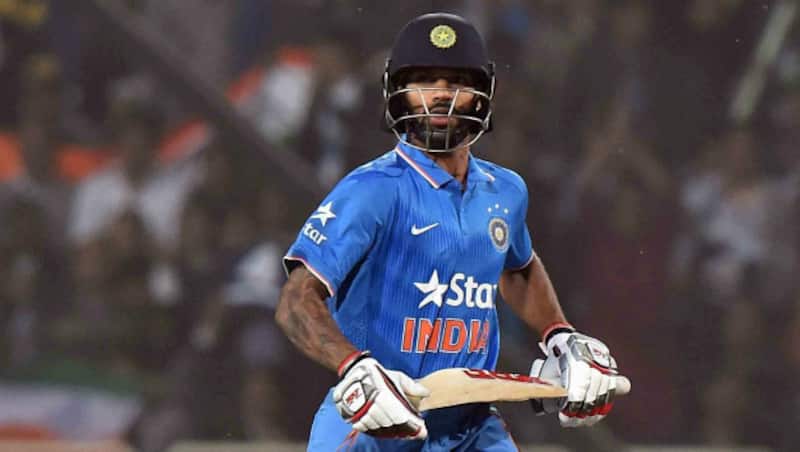 Shikhar Dhawan innings included seven boundaries and a couple of sixes, along with a strike rate of 204.00 &copy; PTI
