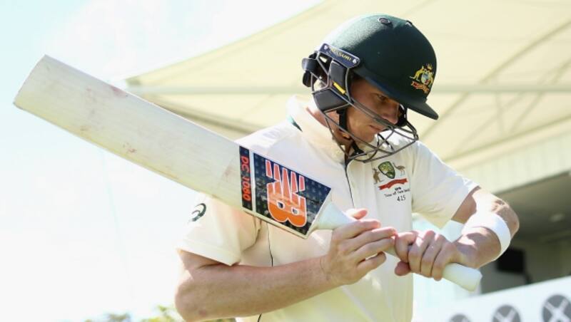 Steven Smith and Josh Hazlewood outbursts on 3rd umpire on Tuesday in final Test for lbw appeal &copy; Getty Images
