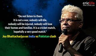 “Don’t listen to them. It’s not a war,” says Joy Bhattachrjya