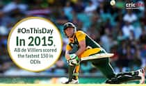 Video: AB de Villiers fires fastest 150 in ODI cricket to script history