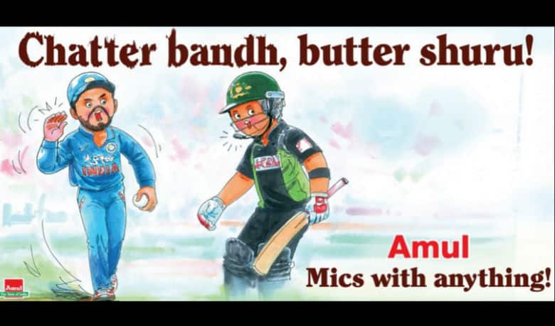 Amul’s take on Virat Kohli-Steve Smith on-field mic controversy