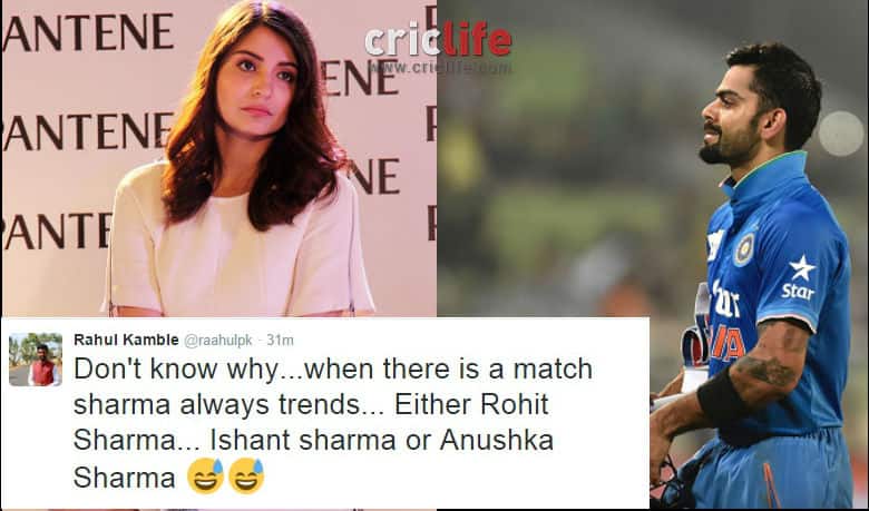 Virat Kohli’s heroics against Pakistan at Dhaka makes Anushka Sharma trend on Twitter