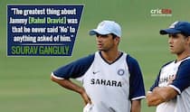 When Sourav Ganguly defined Rahul Dravid as “one of the most selfless characters”