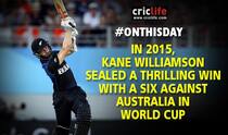 When Kane Williamson sealed dramatic win with massive six