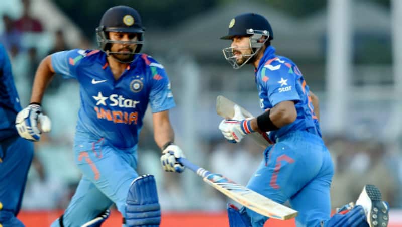 रोहित शर्मा और विराट कोहली ©PTI