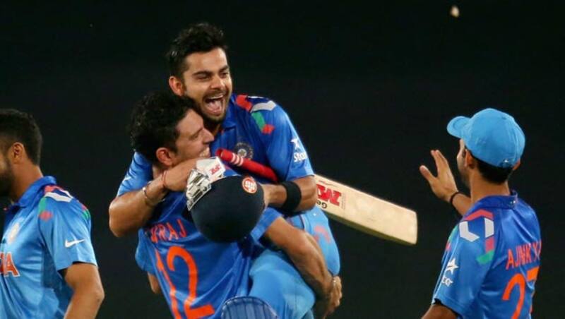 युवराज सिंह और विराट कोहली © Getty Images