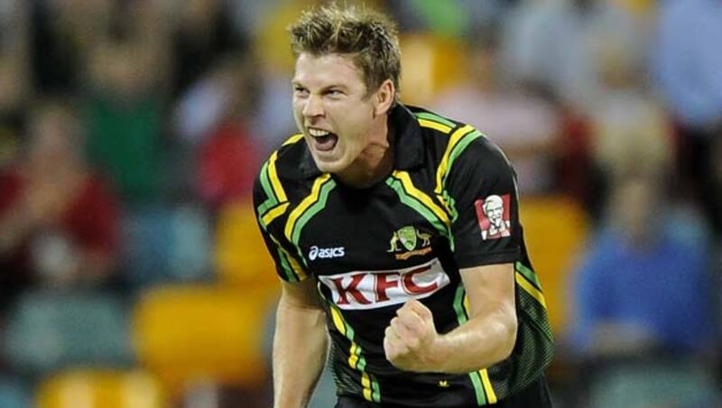James Faulkner picked up five wickets against Pakistan &Acirc;&copy; Getty Images