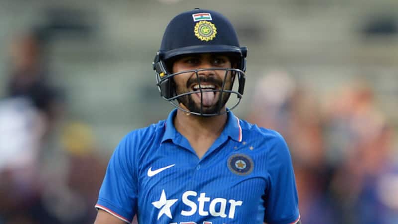 विराट कोहली ने शिखर धवन की तारीफ करते हुए उनको बड़े मैचों का खिलाड़ी बताया © AFP