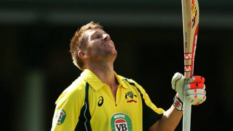 David Warner scored 77 against South Africa to seal a victory in the second T20. &Acirc;&copy; Getty Images