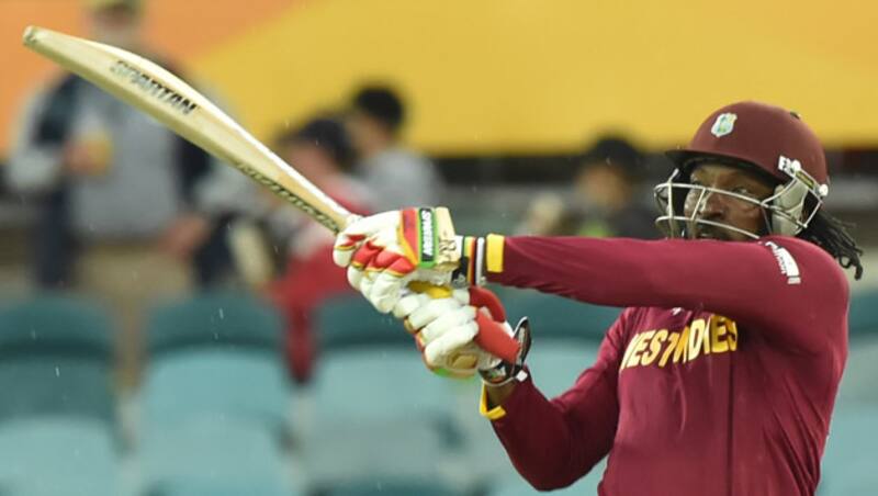 Chris Gayle (above) was dismissed for 20 by fast bowler, Jasprit Bumrah &copy; AFP (File Photo)