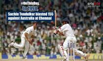 Video: Sachin Tendulkar’s majestic 155 sets up Chennai Test against Australia